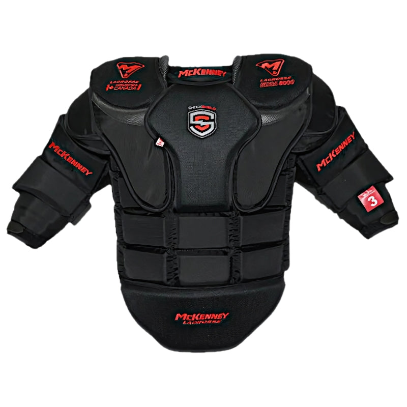 McKenney Lacrosse Goalie Gear McKenney Ultra 8000 CAT 3 Lacrosse Chest Protector Senior