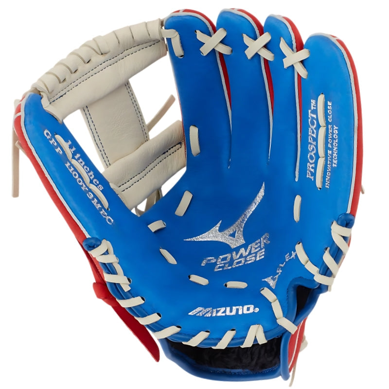 Mizuno Baseball Gloves Mizuno Prospect Powerclose 11 inch Baseball Glove Youth 312777