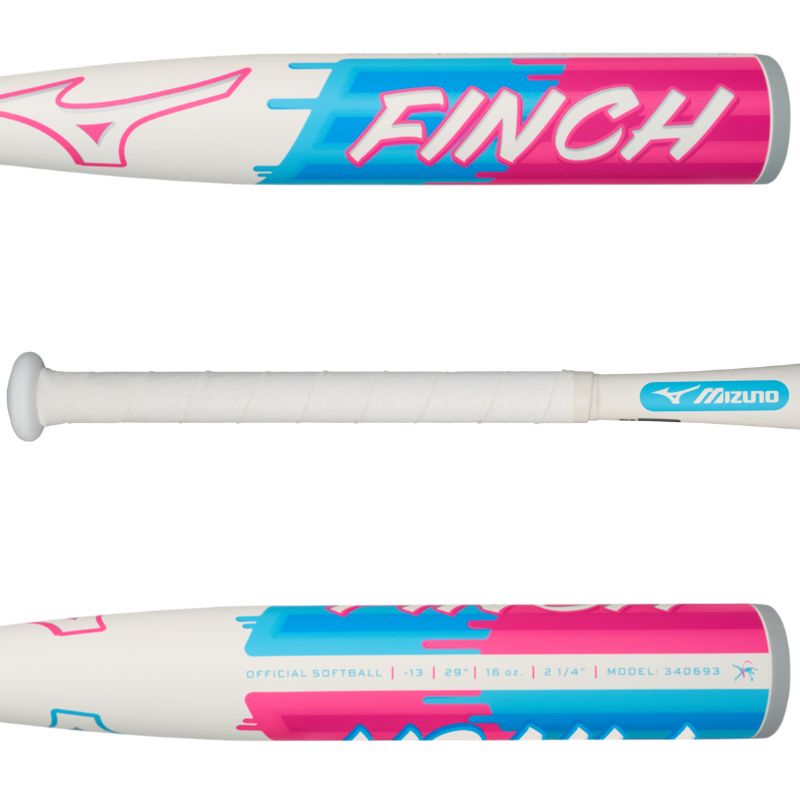 Mizuno Fastpitch Softball Bats Mizuno Finch (-13) (2026) Women's White/Pink 340693