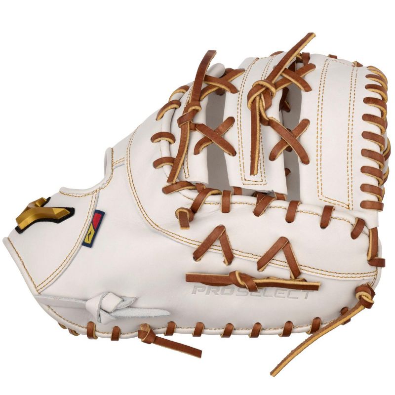 Mizuno First Base Fastpitch Softball Gloves Mizuno Pro Select 12.5" (2026) Women's White 313258 889961685705