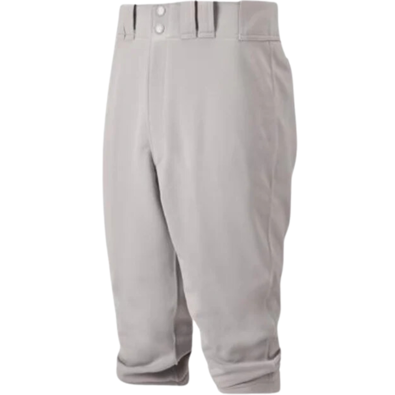 Mizuno Premier Short Baseball Pants Men's grey front 350280