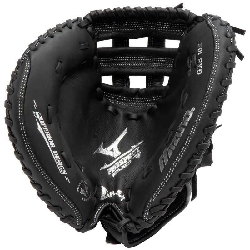 Mizuno Softball Catcher's Mitts Mizuno Prospect 32.5-inch (2026) Youth Black 312591 Right-hand throw Left-hand throw