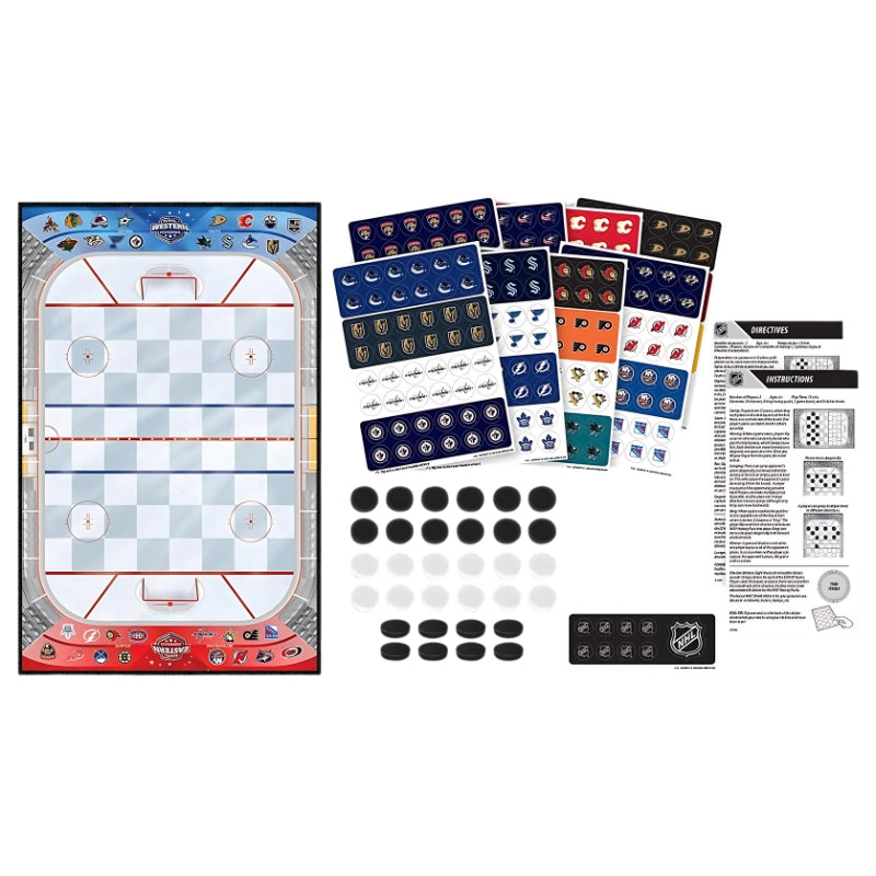 NHL League Checkers Board Game MPC42049