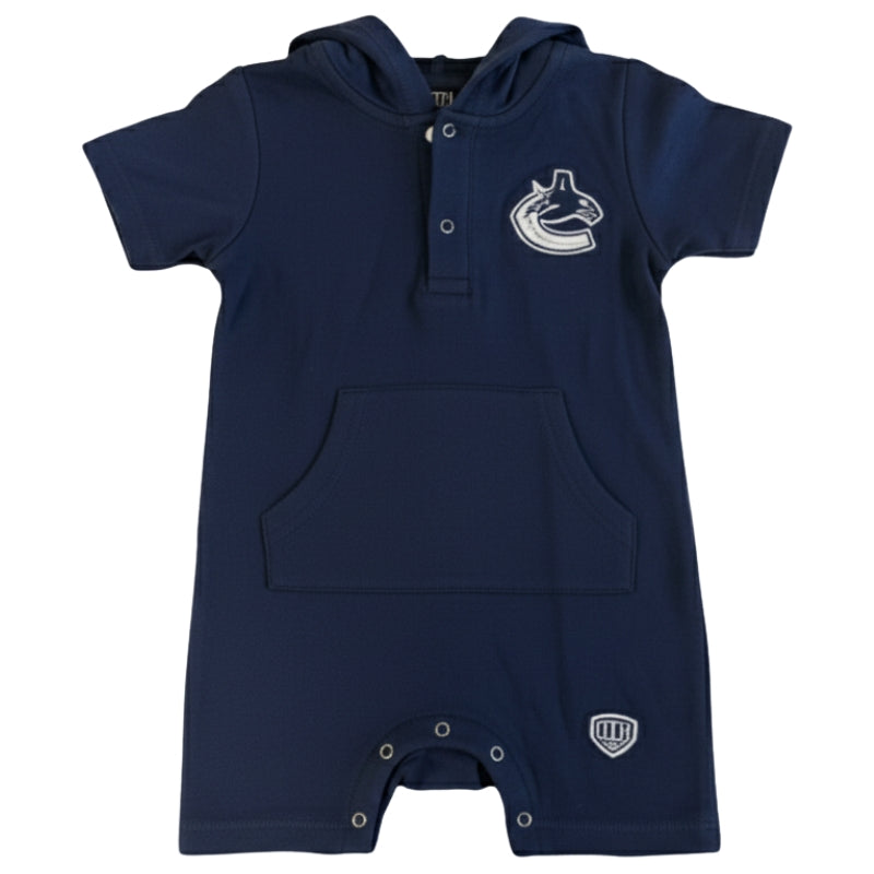 OTH Hockey Toddler Apparel OTH Infant Unisex Vancouver Canucks Onsie Hoodie Navy
