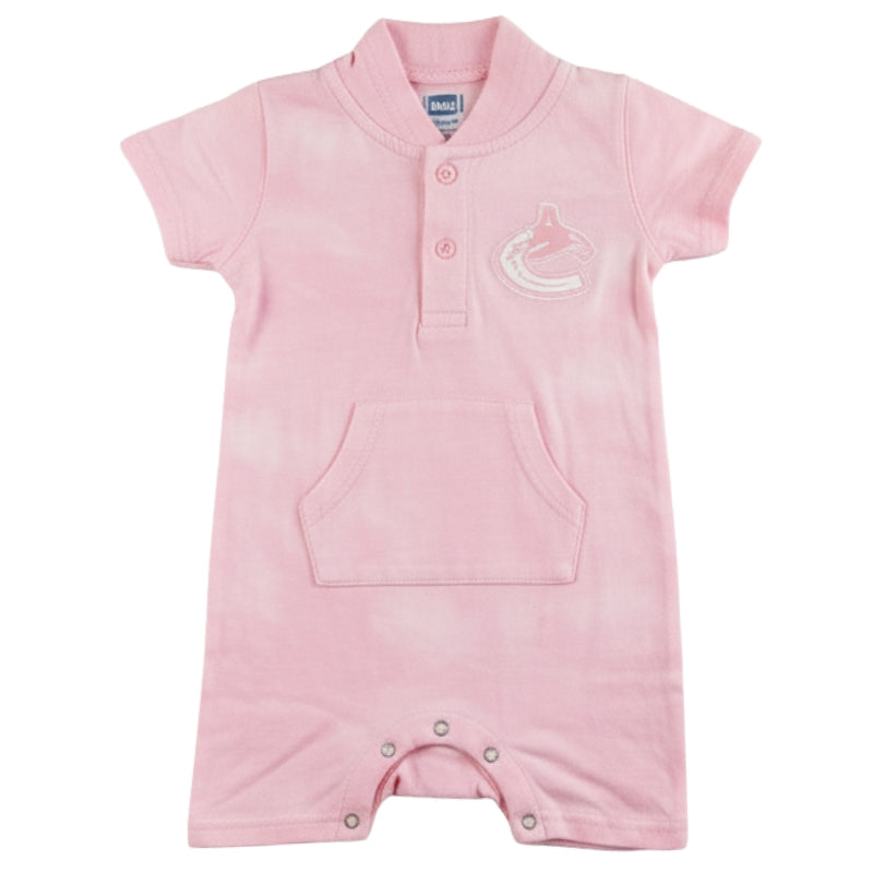 OTH Hockey Toddler Apparel OTH Infant Unisex Vancouver Canucks Onsie Hoodie Pink