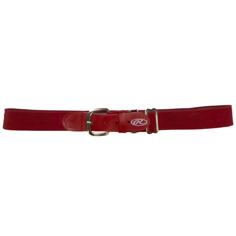 Rawlings Baseball Accessories Rawlings Adjustable Elastic Baseball Belt Red