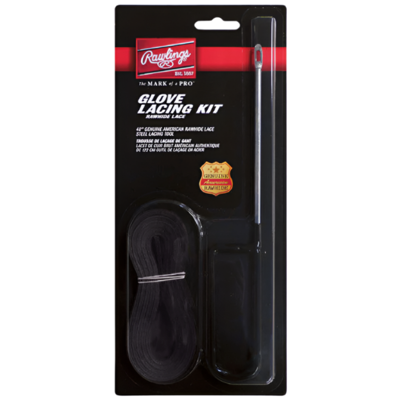 Rawlings Baseball Glove Accessories Rawlings Glove Lacing Kit Black GLK-B
