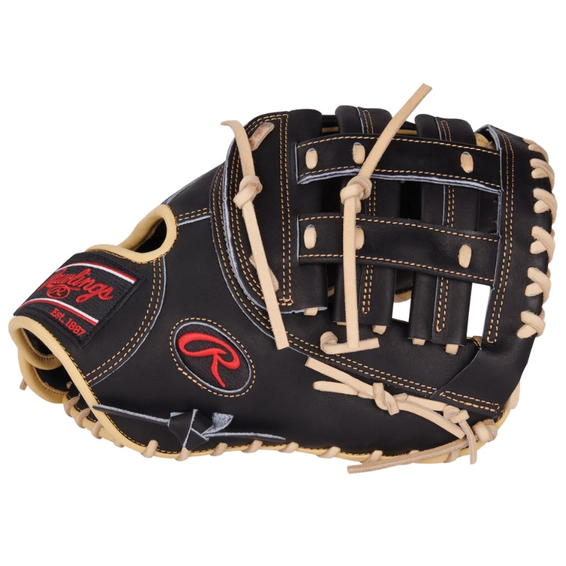 Rawlings Baseball Gloves Rawlings Heart Of The Hide Series 12.5 inch First Base Mitt Adult RHT Right-hand throw