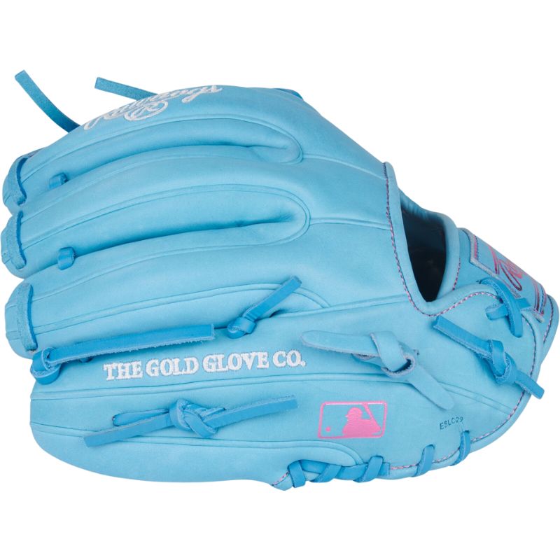 Rawlings Baseball Gloves Rawlings Heart of the Hide 11.5-inch Columbia Blue Infield Adult Blue/Pink side PROR314-2CBCB