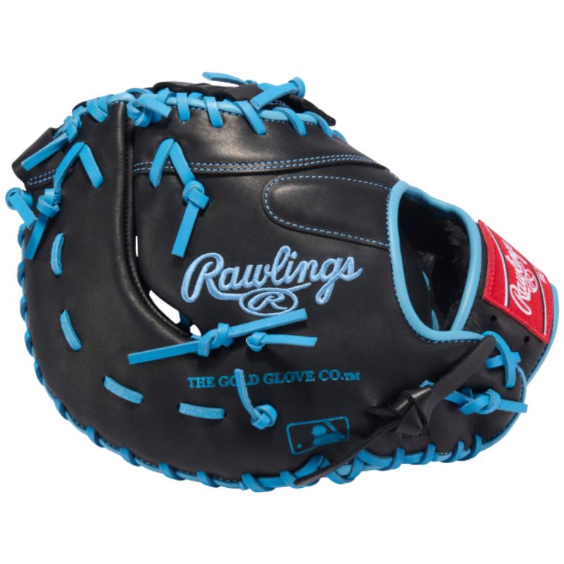 Rawlings Baseball Gloves Rawlings R9 13" First Base (2026) Adult Black/Columbia Blue R9DCT-10BCB