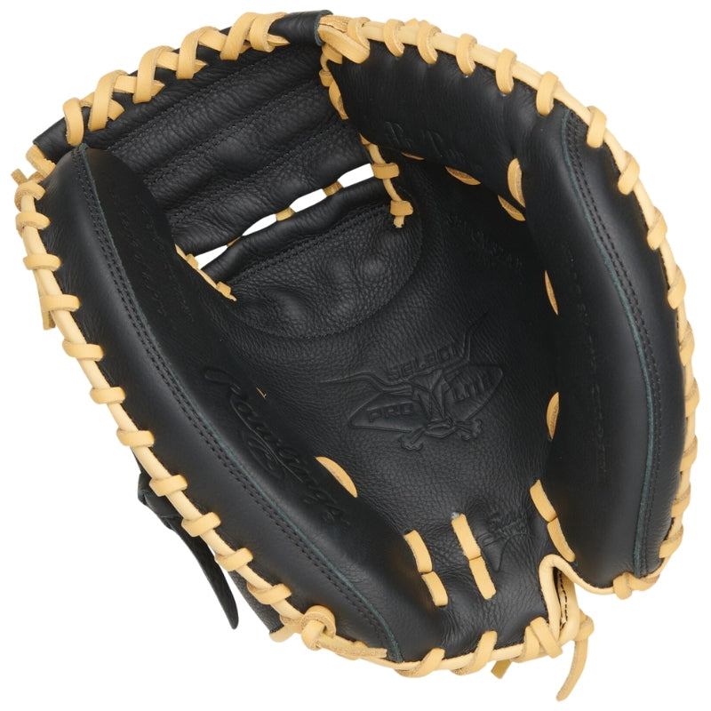 Rawlings Baseball Gloves Rawlings Select Pro Lite 32" Adley Rutschman Catcher's Mitt Youth Black Beige