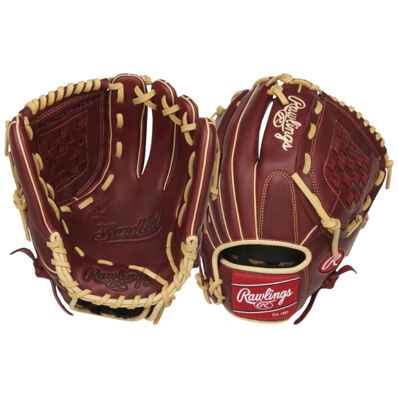 Rawlings Baseball Gloves Sandlot 12" Infield/Pitcher's (2022) Adult 24010141 Sherry Brown Beige Right-hand throw Left-hand throw