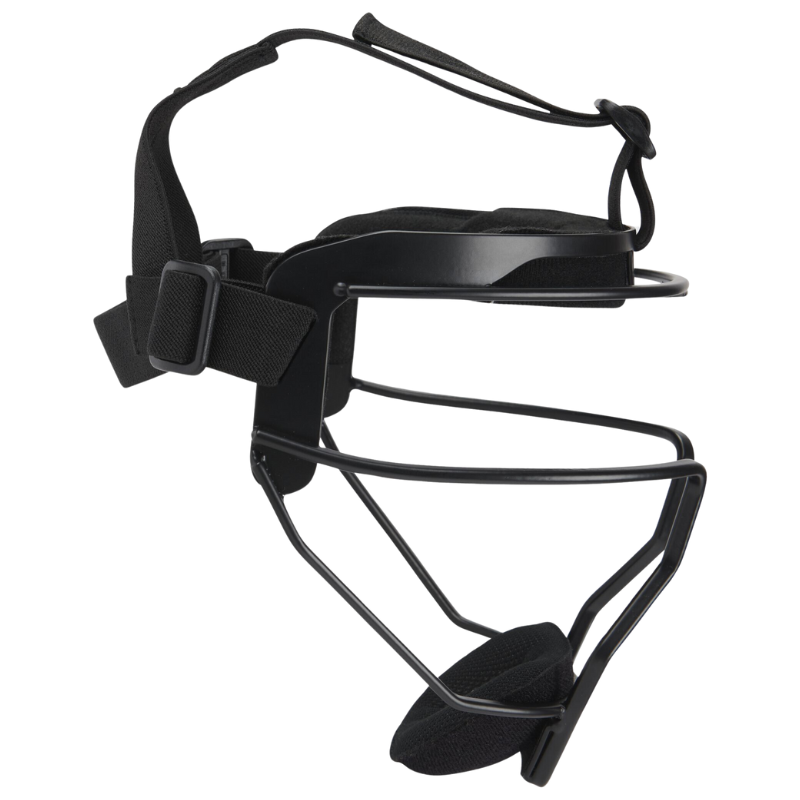 Rawlings Softball Fielder's Masks Rawlings High Visibility Adult black side facing right RSBFMV