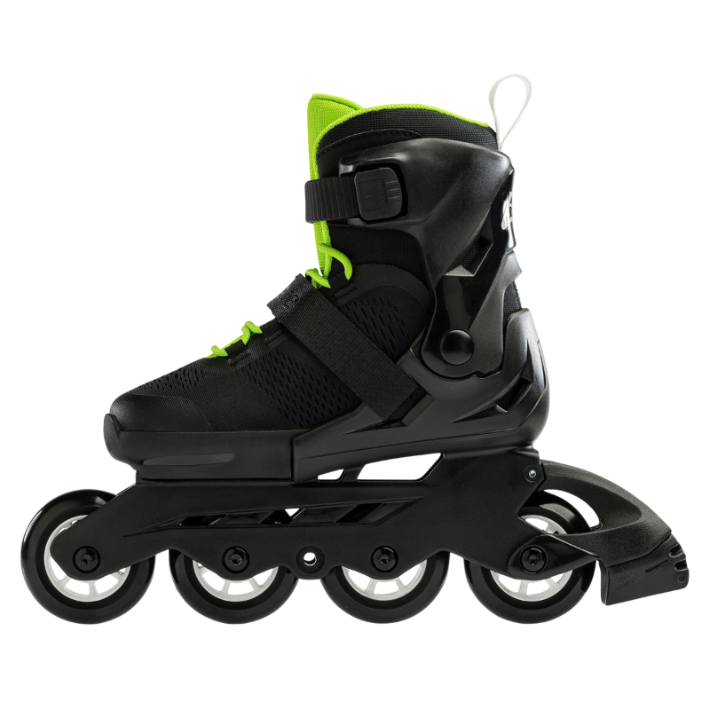 Rollerblade Inline Skates Rollerblade Microblade Inline Skate Junior Black Green 27200807