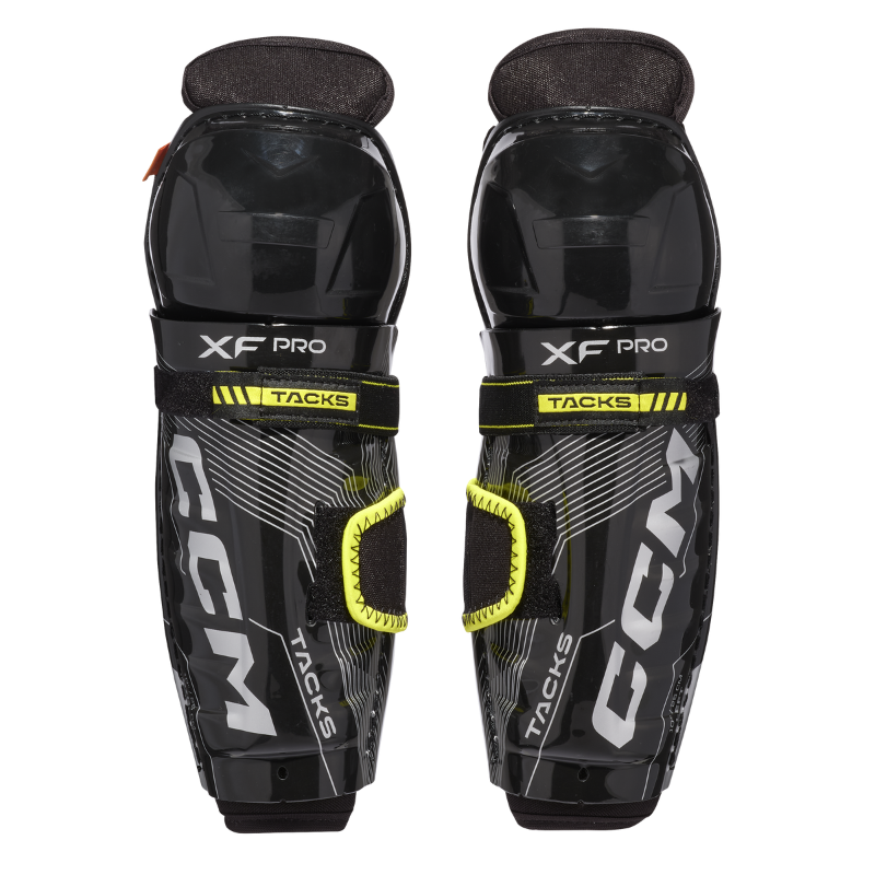 CCM Tacks XF Pro Hockey Shin Guards - Youth (2024)