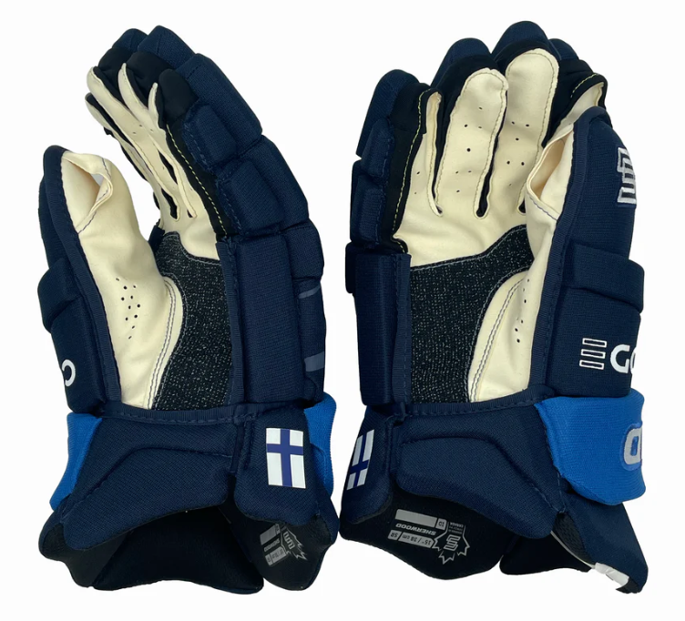 Sherwood Code Encrypt Pro - NHL Pro Stock Glove - TEAM FINLAND - 4 Nations