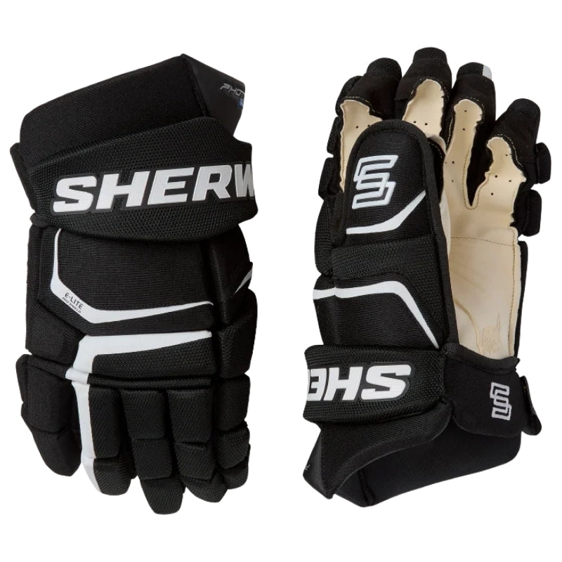 Sherwood Hockey Protective Gear Sherwood Code Photon Pro Hockey Gloves Senior Black