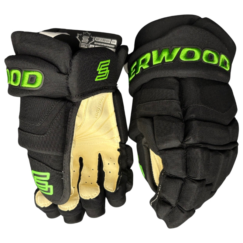 Sherwood Hockey Protective Gear Sherwood HG Code Proton 1 Hockey Gloves DAL3D Senior Size 13 14 nch