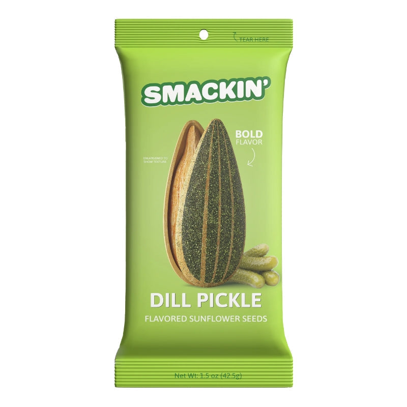Smackin Snacks Smackin Flavoured Sunflower Seeds Pack Dill Pickle
