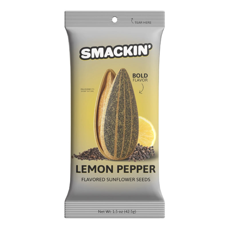 Smackin Snacks Smackin Flavoured Sunflower Seeds Pack Lemon Pepper