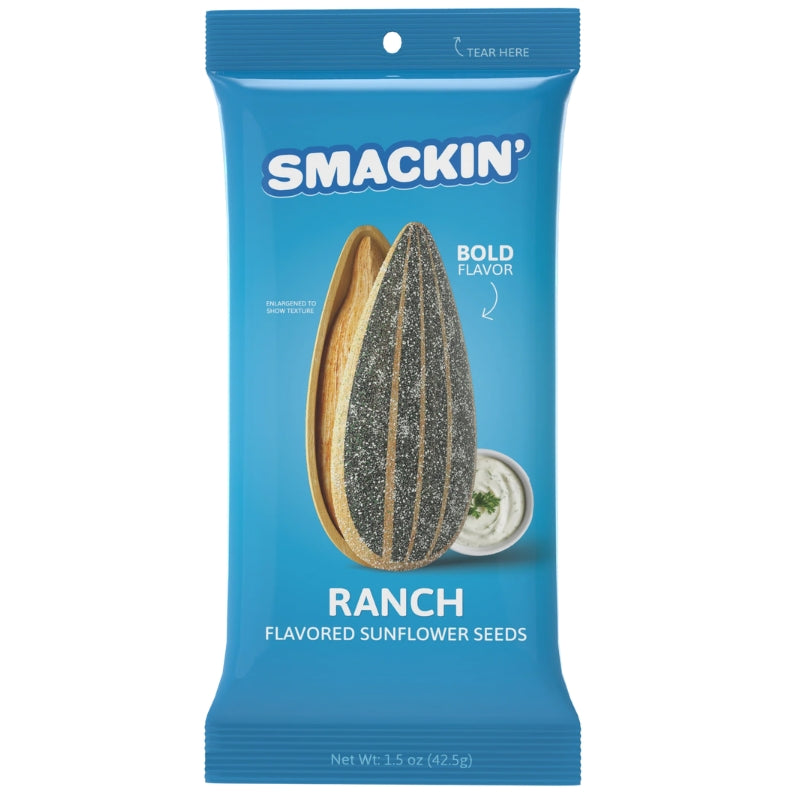 Smackin Snacks Smackin Flavoured Sunflower Seeds Pack Ranch