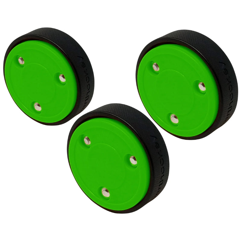 Smarthockey Hockey Pucks Smarthockey Slider Hockey Puck Green