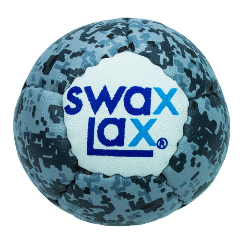 Swax Lacrosse Accessories Swax Lax Soft Weighted Lacrosse Training Ball SW-12 Gray Digital Camo