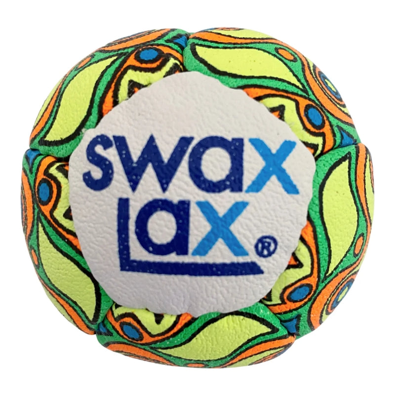 Swax Lacrosse Accessories Swax Lax Soft Weighted Lacrosse Training Ball SW-12 Neon Graffiti
