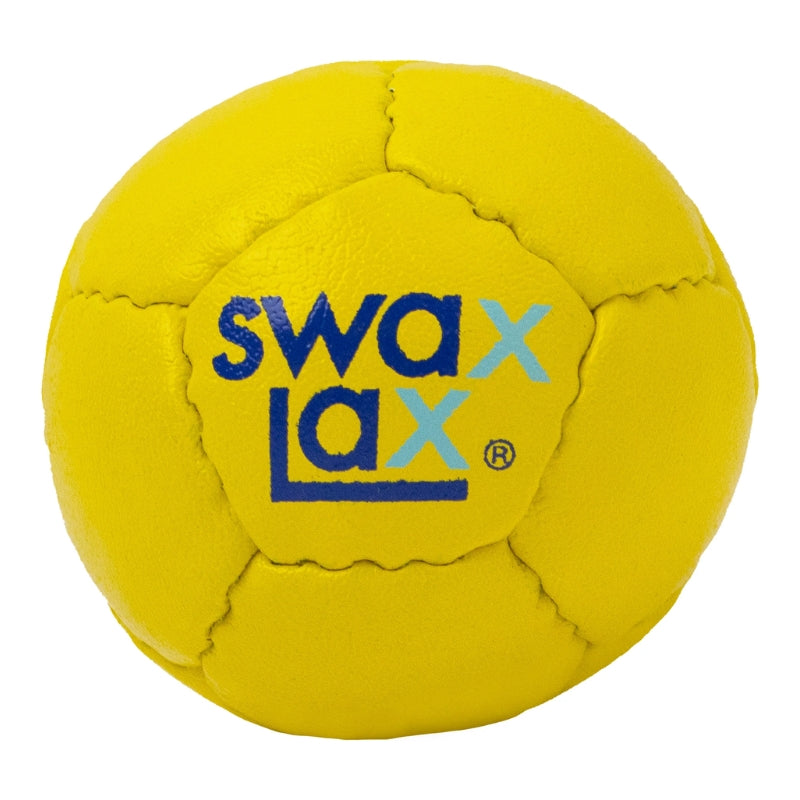 Swax Lacrosse Accessories Swax Lax Soft Weighted Lacrosse Training Ball SW-12 Yellow