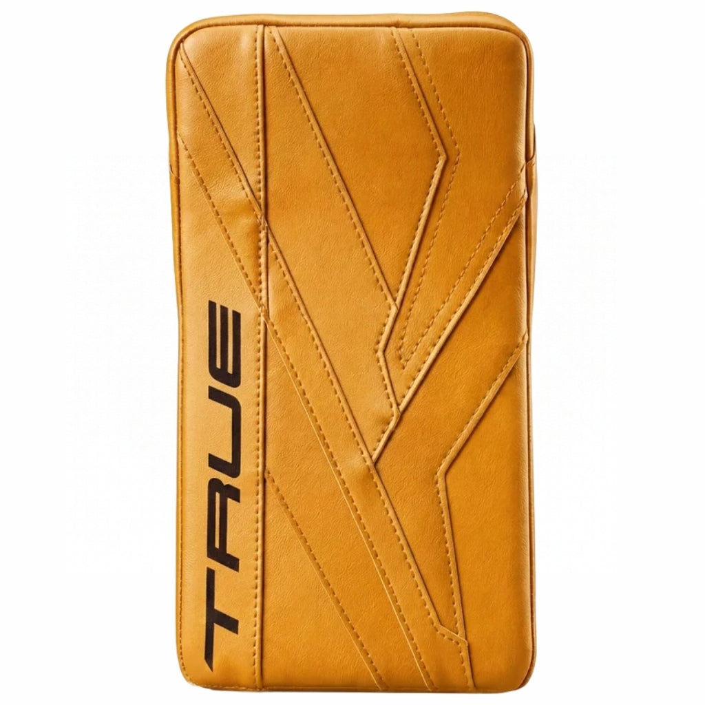 TRUE Goalie Protective Gear TRUE Catalyst 7X6 Goalie Blocker Senior 2026 Fleury Yellow