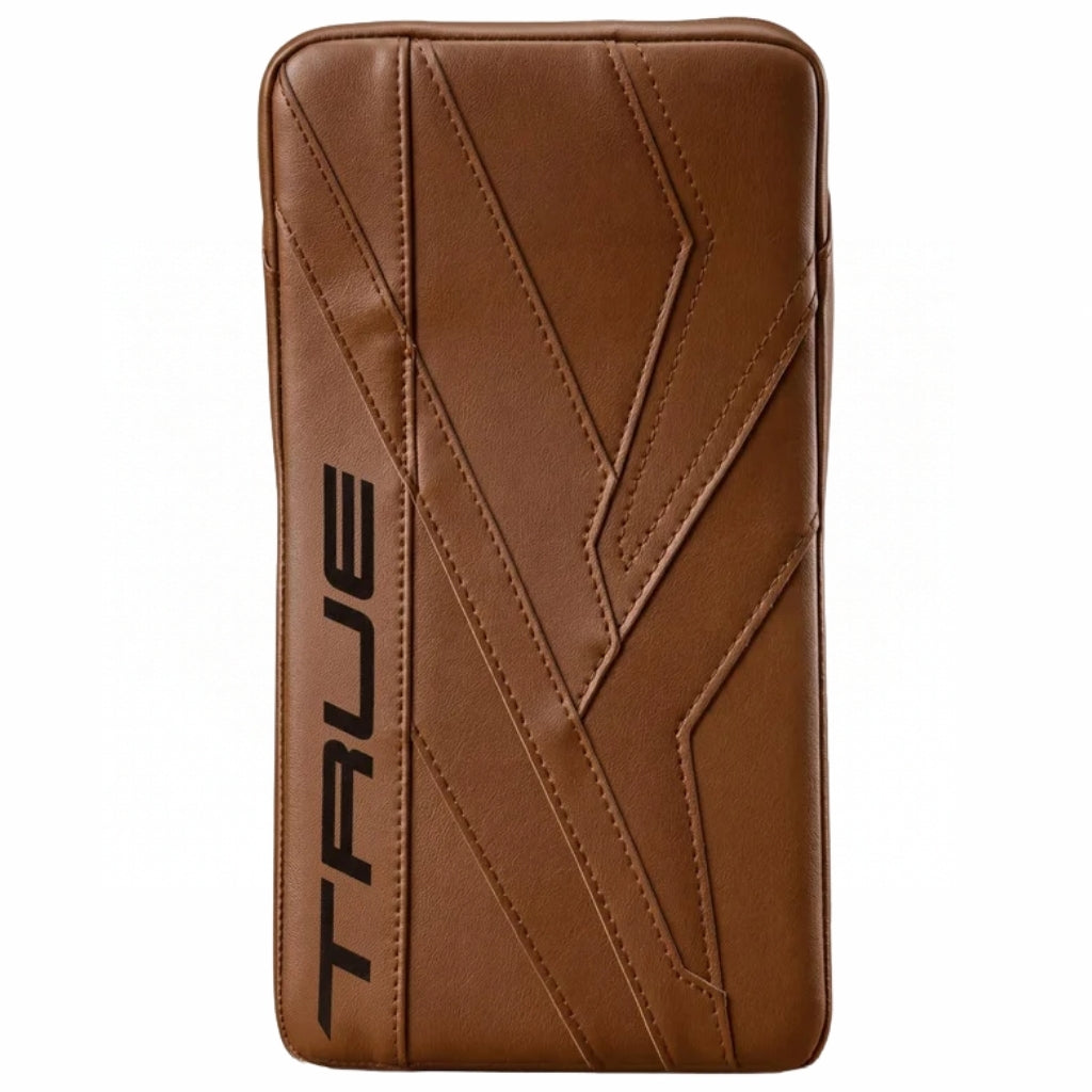 TRUE Goalie Protective Gear TRUE Catalyst 7X6 Goalie Blocker Senior 2026 Tan