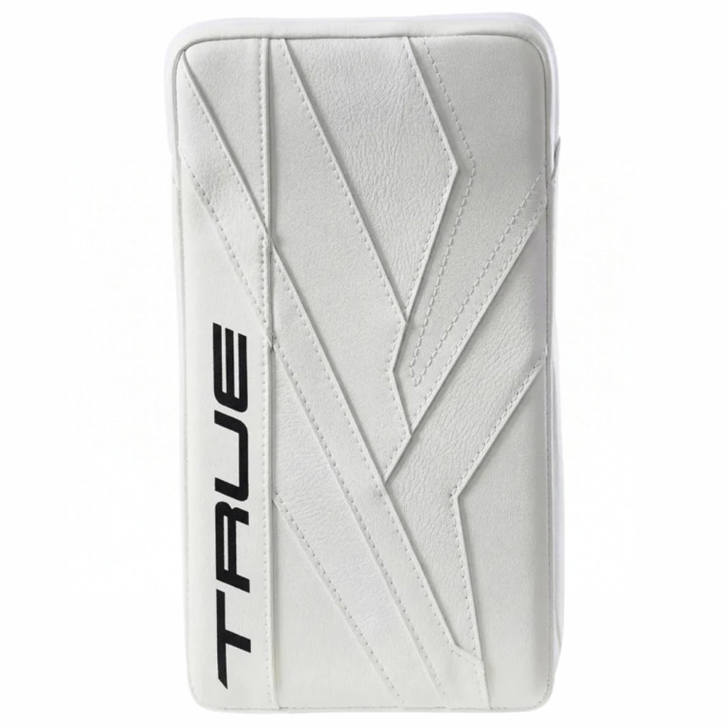 TRUE Goalie Protective Gear TRUE Catalyst 7X6 Goalie Blocker Senior 2026 White