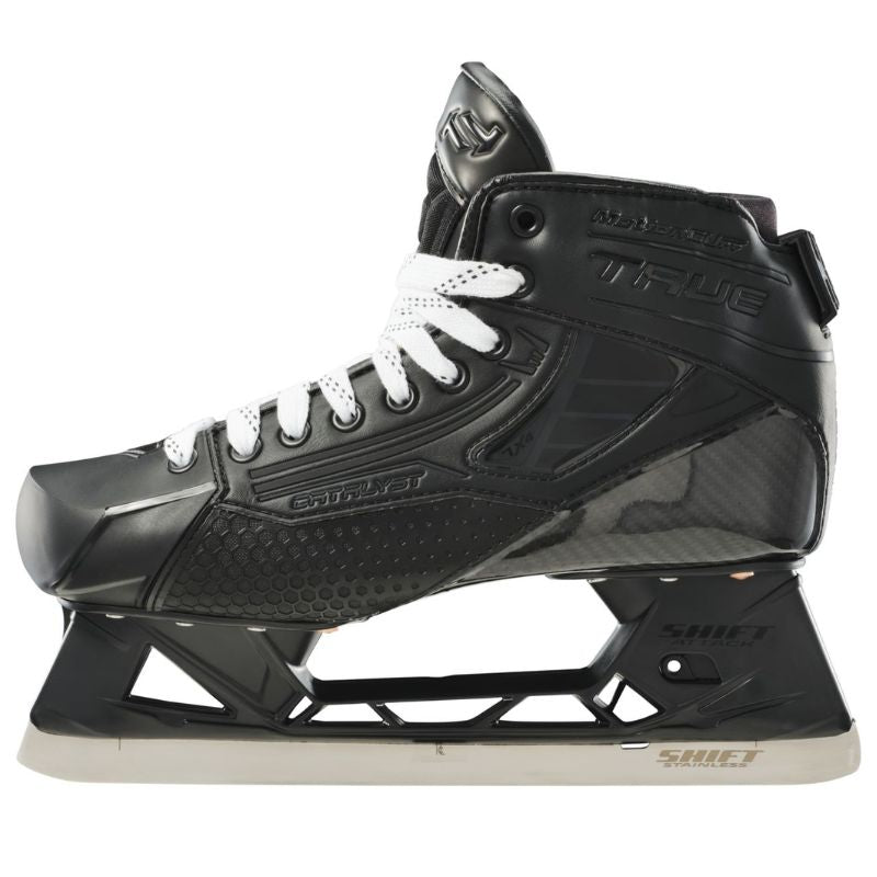 TRUE Goalie Skates TRUE Catalyst 7x4 Blackout Goalie Skates Senior SK-GOAL-CAT-7X4-B