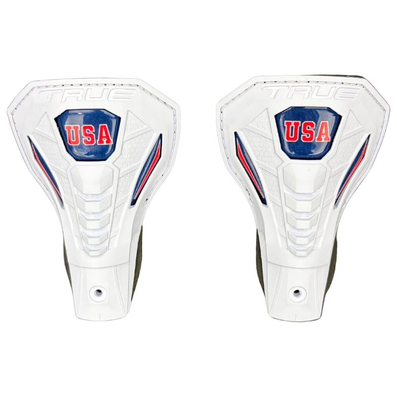TRUE Hockey Accessories TRUE SVH X5 Custom Senior Tendon Guard Replacement Pair White USA