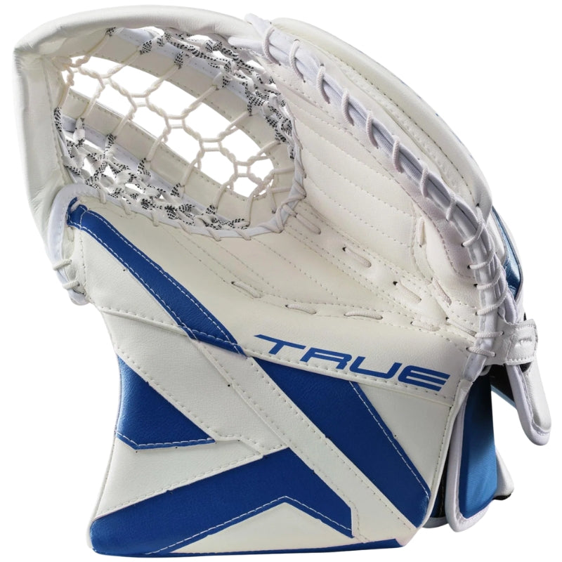 TRUE Hockey Goalie Catchers TRUE Catalyst NITRO (2026) Senior CAT-NITRO-STK-CATCH White/Royal