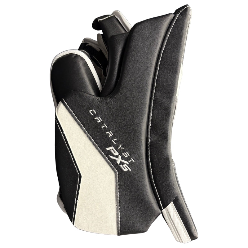 TRUE Hockey Goalie Protective Gear TRUE Catalyst PX5 Custom Hockey Goalie Blocker Black White