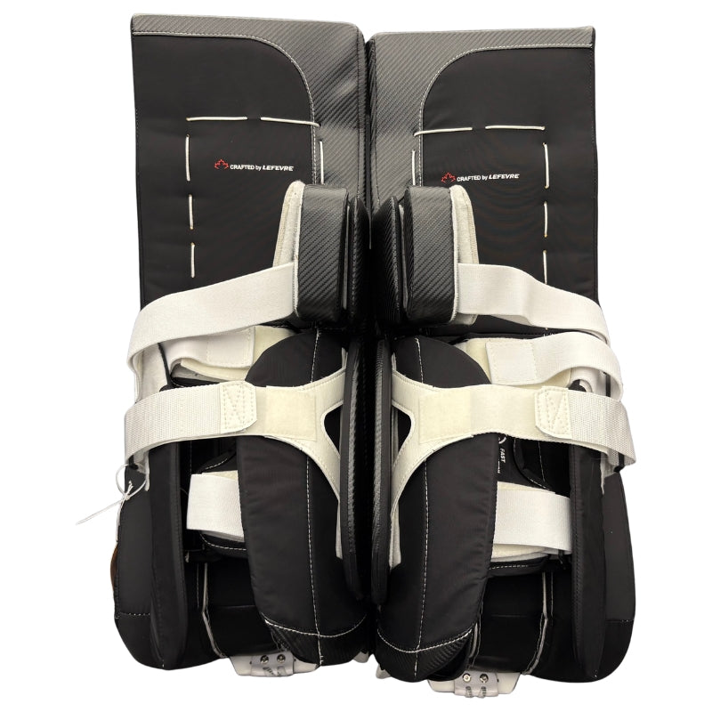 TRUE Hockey Goalie Protective Gear TRUE Catalyst PX5 Custom Hockey Goalie Leg Pads Black White