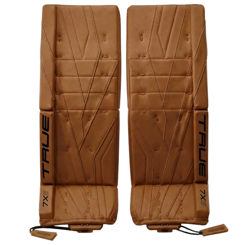 TRUE Hockey Protective Gear TRUE Catalyst 7X6 Goalie Leg Pads Intermediate 2026 Tan