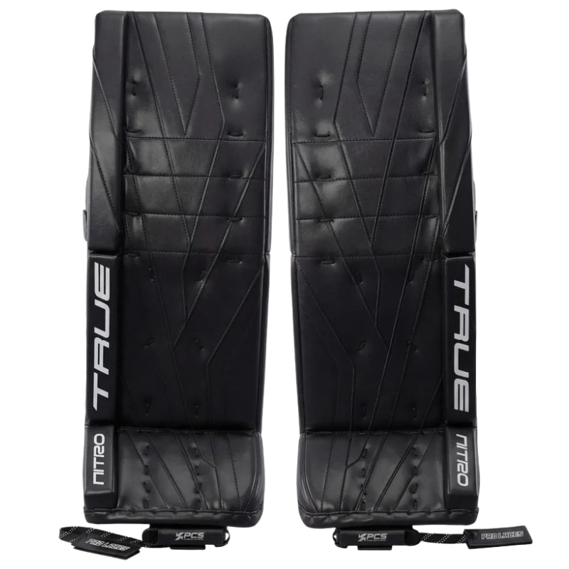 TRUE Hockey Protective Gear TRUE Catalyst NITRO Goalie Leg Pads Senior 2026 Black