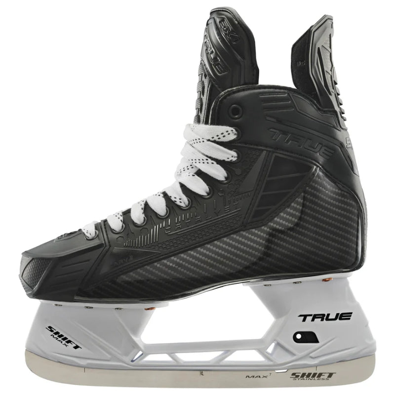 TRUE Hockey Skates TRUE Catalyst 5X4 Blackout Hockey Skates Senior 2025 Black