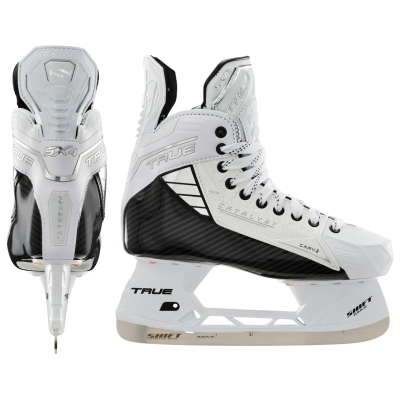 True Catalyst 5X4 Whiteout Hockey Skates Senior (2025) Max