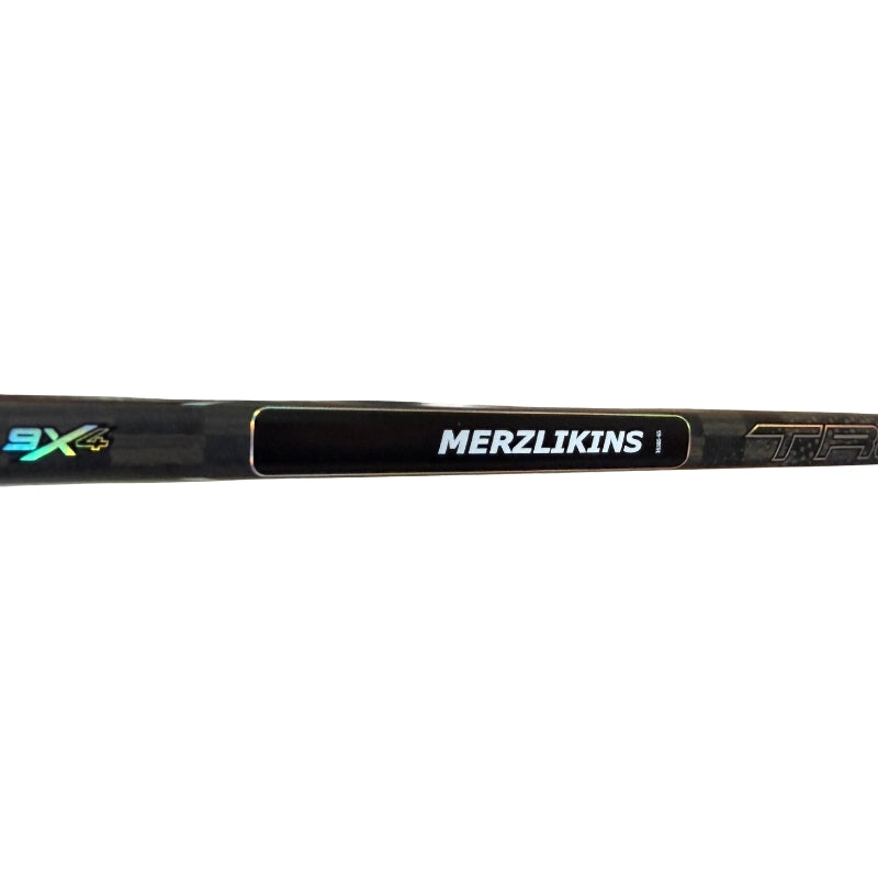 TRUE Hockey Sticks TRUE HZRDUS 9X4 Pro Stock Goalie Stick ELVIS MERZLIKINS Tag