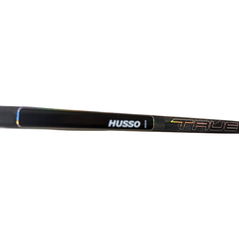 TRUE Hockey Sticks TRUE HZRDUS 9X4 Pro Stock Goalie Stick VILLE HUSSO Tag