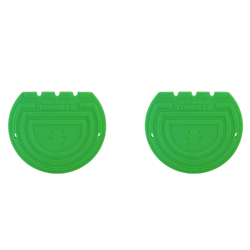 Top Shelf Hockey Training Top Shelf 6 inch Green Magnetic Targets 4 Pack Goal Training