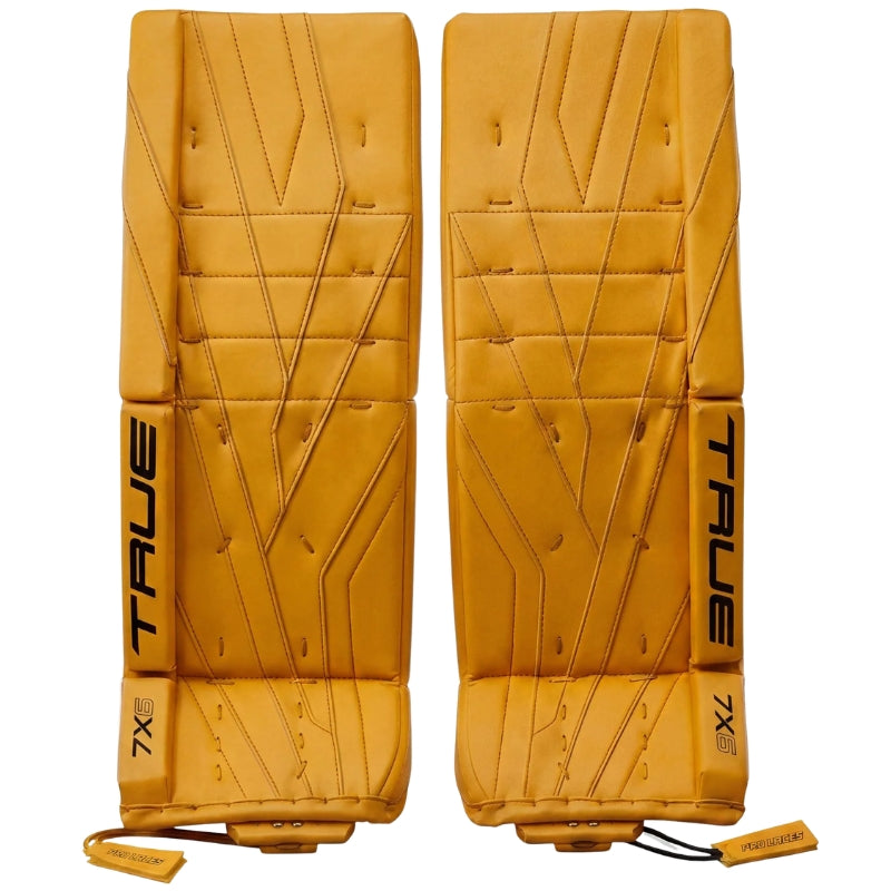 True Hockey Goalie Leg Pads True Catalyst 7X6 (2026) Senior 26303129 Fleury/Yellow
