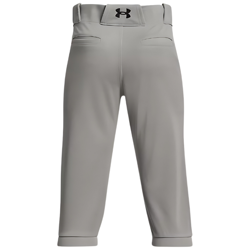 Under Armour Baseball Knicker Pants Under Armour Boys Youth gray back