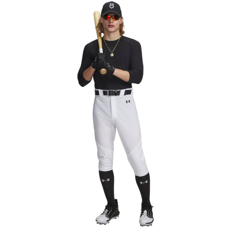 Under Armour Baseball Pants Under Armour (UA) Baseball Knickers (2026) Adult White/Black 1375654