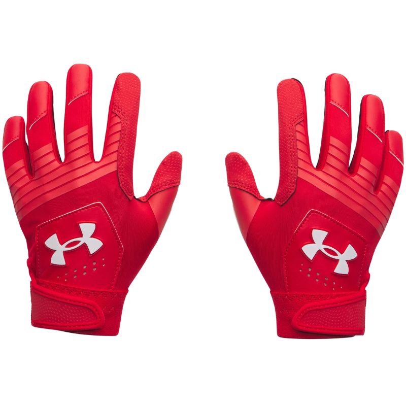 Under Armour (UA) Baseball Batting Gloves Under Armour (UA) Clean Up T-Ball Boys Red/Red/White 6000257