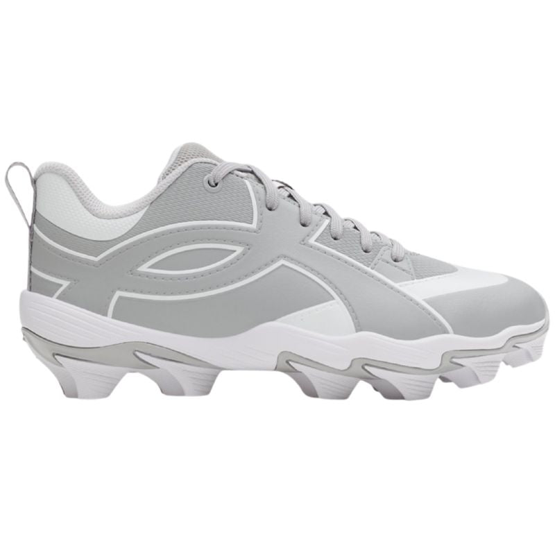 Under Armour (UA) Baseball Cleats Under Armour (UA) Leadoff Icon Low RM Jr Gray/White 6010143 (2026)