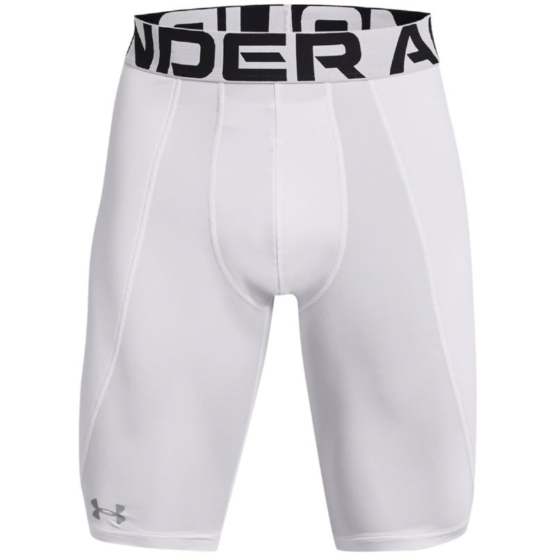 Under Armour (UA) Baseball Pants Under Armour (UA) Slider Shorts (2026) Adult Men's White/Mod Gray 4-way stretch HeatGear wicks sweat 1375634